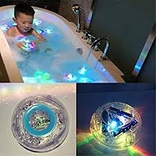 New baby bath toy shower bathing water spray toy cartoon whale electric induction sprinkler music music colorful light. Bath Led Light Toys Party In The Tub Durable Floating Toy Bath Water Led Light Kids Children Handheld Flashlights For Baby Boys And Girls Toddler 6 Led Buy Online At Best Price