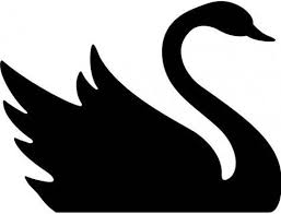 Baby Swan Clipart Black And White Black Swan Clipart Clipartfest Swan Painting Silhouette Art Swan Drawing