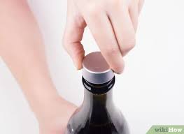 With the bottle standing upright on a table, remove the foil. How To Recork Champagne 6 Steps With Pictures Wikihow