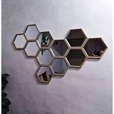Diy cermin hias ini bertema gold palm leaf craft idea, ide membuat hiasan dinding dari cermin bekas dan daun palem. Buy Cermin Hexagon Viral Cermin Hiasan Dinding Seetracker Malaysia