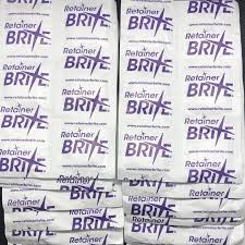What i suggest however, is to see your treating these are called essix retainers (it is also the type of retainer that invisalign use). Free Shipping Retainer Brite Invisalign Aligner Retainer Cleaner Cleansing Tablets Shopee Singapore
