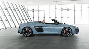 The new spyder is wider with a more aggressive look than its. 2019 Audi R8 Spyder 1920x1080 Wallpaper Teahub Io