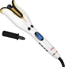A hair iron or hair tong is a tool used to change the structure of the hair using heat. Chi Spin N Curl Ceramic 1 Curling Iron White Ca2318 Best Buy