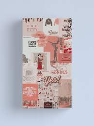 1360x2040 gfebus sticker template :). Pink Aesthetic Grunge Teen Phone Case Wallet Quote Tumblr Sticker Canvas Print By Kaledabean Redbubble