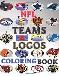 This january i'm taking o. Nfl Teams Logos Coloring Book National Football League Colouring Pages For Kids And Adults Relieve Stress Express Creativity Large Print 66 Pages 8 5 X 11 Inches A4 Size Ronald Mj