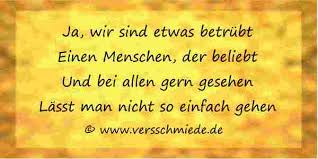 Verabschiedung Gedichte Zum Abschied Versschmiede