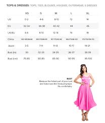 Dailylook All Sizing Charts