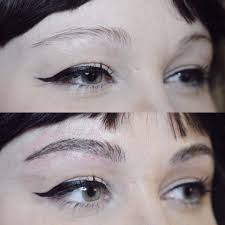 Before And After Eyebrow Tattoos By Shaughnessy Makeupaddiction Cosmetic Tattoo Eyebrow Tattoo Eyebrows