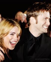 Even If David Married Georgia Instead They Are Still Friends In Real Life David Tennant David Tennant Doctor Who Billie Piper
