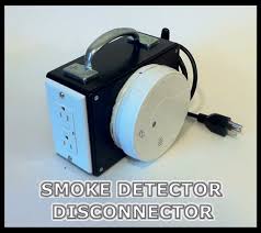 Replacing a hardwired smoke detector requires removing the battery. Prevent House Fires With The Smoke Detector Disconnector 9 Steps With Pictures Instructables
