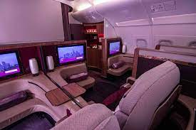 Keep in mind that what qatar airways categorizes as first class is sort of backwards. Qatar Airways A380 First Class Nach Frankfurt The Travel Happiness
