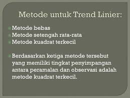Contoh soal program linear dengan metode simpleks. Trend Linier Sip Sesi8 Ppt Download