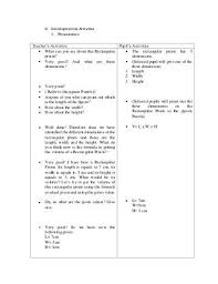A Detailed Lesson Plan Final Copy Final Demo How To Plan Lesson Plans Lesson