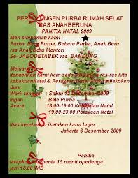 Contoh surat undangan natal untuk hari natal memang harus dirayakan dengan sangat ramai sekali di rumah dan mengundang semua tema kerabat dan tetangga sehingga perayaan natal semakin updol dan ini akan menjadi salah satu perayaan yang sangat meriah selama hidup anda dan lakukan hal terbaik untuk hari natal tersebut. Contoh Undangan Natal Susan Lolo Bua Buat Undangan Natal Gereja Unduh Sebagai Doc Pdf Txt Atau Baca Online Dari Scribd Blogerky Cz