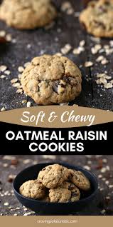 Soft And Chewy Oatmeal Raisin Cookies Cravings Of A Lunatic In 2021 Oatmeal Raisin Cookies Chewy Oatmeal Raisin Cookies Oatmeal Raisin
