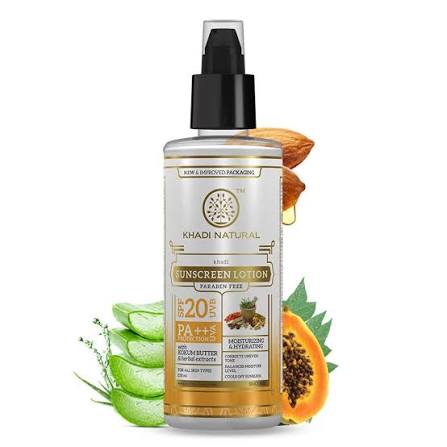 Khadi Natural Protective Sunscreen Lotion