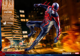 In that reality, our hero has been on the run since murdering kraven the hunter. Spider Man Spider Man 2099 Black Suit Sixth Scale Figure Sideshow Collectibles