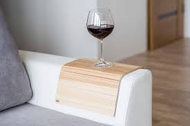 Sofa Arm Table Sofa Table Couch Arm Table Sofa Arm Tray Etsy In 2020 Sofa Table Couch Arm Table Sofa Arm Table