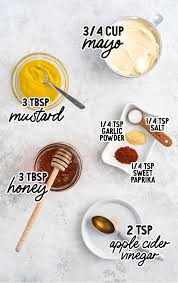 Honey Mustard Yogurt Sauce | The Kitchen Invitation