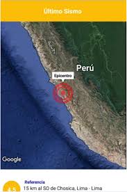 El instituto geofísico del perú (igp) informó del movimiento telúrico en sus informó el instituto geofísico del perú a través de sus redes sociales. Facebook