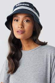 Ellesse El Lorenzo Bucket Hat Blue Sportswear Women Sparkly Party Dress Fitness Fashion