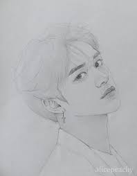 Pin Oleh Celine Naura Di Nct In The House Sketsa Cara Menggambar Lukisan Wajah