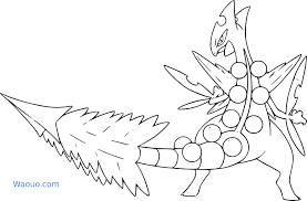 Dessine les coloriages dragon dracaufeu en ligne de dessin et coloriage en ligne pour enfants. Jungko Coloriage Mega Jungko Pokemon A Imprimer