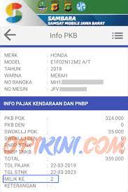 Namun saat coba melakukan pembayaran melalui atm bni tidak berhasil. Cek Pajak Kendaraan Bermotor Jawa Barat Online Lewat Hp Android Opikini