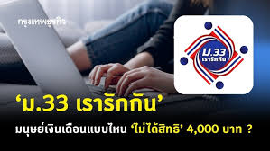 เยียวยาผู้ประกันตน ม.33 เรารักกัน รัฐมนตรีว่าการกระทรวงแรงงาน เผย จ่ายทุกผู้มีสิทธิกว่า 9.2 ล้านคน คนละ 4,000 บาท แต่ต้องมีเงินฝากไม่เกิน 5 แสนบาท. Epp1eyqvtv Scm