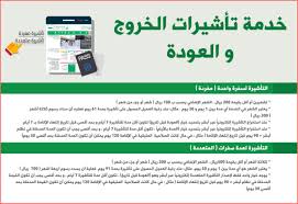 يسعدنا أن نطرح لكم موضوع طلب مقيم خروج وعودة وذلك لأن المملكة العربية السعودية سعت كثيراً من أجل تحويل جميع الخدمات التي تطرحها للمواطنين والوافدين إلى خدمات إلكترونية وذلك من خلال بوابة أبشر، حيث وفرت الكثير من. Ø´Ø±ÙˆØ· ØªØ§Ø´ÙŠØ±Ø© Ø§Ù„Ø®Ø±ÙˆØ¬ ÙˆØ§Ù„Ø¹ÙˆØ¯Ø© Ù…Ù† Ø§Ù„Ø³Ø¹ÙˆØ¯ÙŠØ©