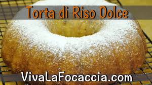 Torta di riso, tartufini di riso al cioccolato , torta di riso allo zafferano con cioccolato bianco. Ricetta Torta Dolce Di Riso Youtube