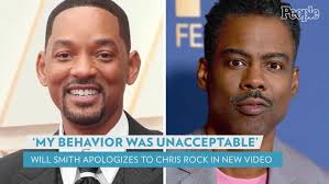 Will Smith Apologizes to Chris Rock in New Video: 'I'm Here Whenever You're  Ready to Talk'