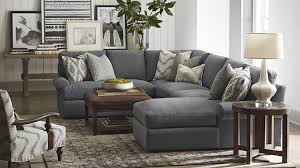 Bassett Furniture Gray Sectional Living Room Brown Living Room Living Room Sectional