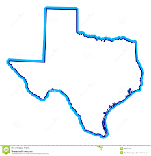 Drawing Of State Of Texas Stock Vector. Illustration Of State - 3839178