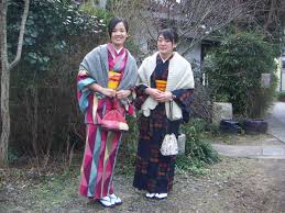 ウール 着物 お出かけ