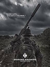 Frogmen Speak Softly And Carry A Big Stick Gunhumour Gunmemes Airsofthumour Airsoftmemes Airsoftquo Military Marines Military Motivation Marine Raiders