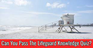 It's like the trivia that plays before the movie starts at the theater, but waaaaaaay longer. Can You Pass The Lifeguard Knowledge Quiz Quizpug