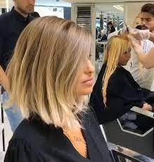 Excellent Photo Balayage Hair Shoulder Length Ideas A Seventies Are Famous For Numerous Things Thigh High Shoes In 2021 Hair Styles Blonde Ombre Bob Long Hair Styles