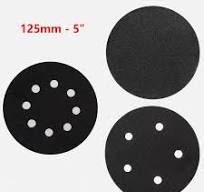 5" 125mm Interface Pad 3mm Hook Loop Sanding Polishing Disc 6/8hole Backing Pads