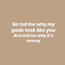 King Princess 1950 Why Me God Music Quotes Music Lyrics