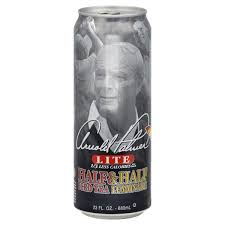 The arnold palmer is a refreshing nonalcoholic mixed drink that unites two great summer beverages: Arizona Arnold Palmer Lite Half And Half Iced Tea Lemonade Shop Tea At H E B