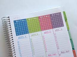 How To Use Blank Pages Of Your Planner Monthly Notes Page Habit Tracking Planner Stickers R Printable Habit Tracker Free Printable Habit Tracker Bullet Journal