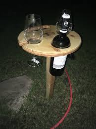 Folding Wine Table Klappbarer Weintisch Fur Den Garten Happylabwien Wein Tisch Tisch Wein