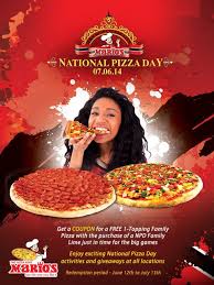 This Year You Ll Have A Month June 12th To July 13th To Collect Your Free Npd Pizza Redeem Your Coupon On A Mon Tues Or Pizza Day National Pizza Pizzza
