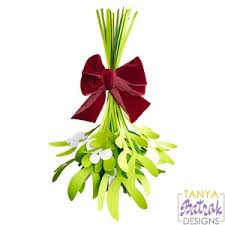Download 3d Mistletoe Svg File
