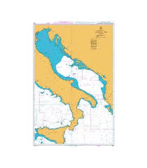 British Admiralty Nautical Chart 1440 Adriatic Sea