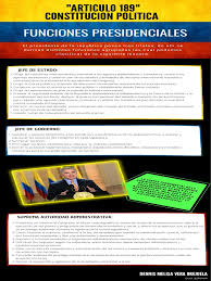 Articulo 189 Constitucion Politica