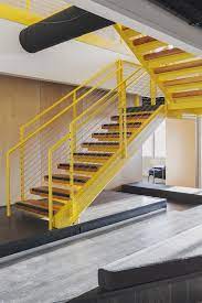 Inside Tech Media Company Offices In Seattle Stairs Design Staircase Design Stairs Design Interior