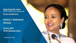 She is presently serving as the cabinet secretary for sports, her. Press Conference By Amina C Mohamed Youtube