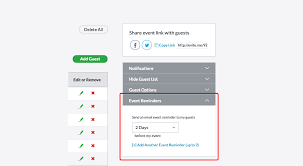 Send a follow up email within 24 hours after a meeting while you're still at the top of a person's mind. Customize Event Reminders Evite Com